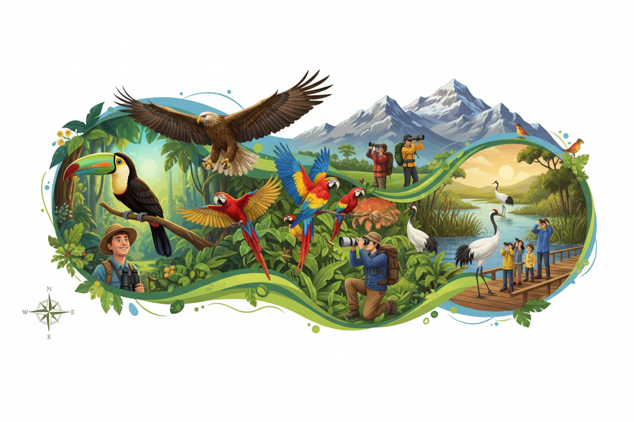 The Best Birdwatching Locations Worldwide